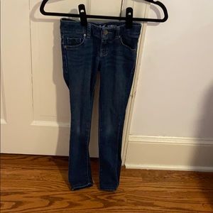 Blue youth girls skinny jeans